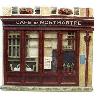 Café de Montmartre 3D Resin Wall hanging